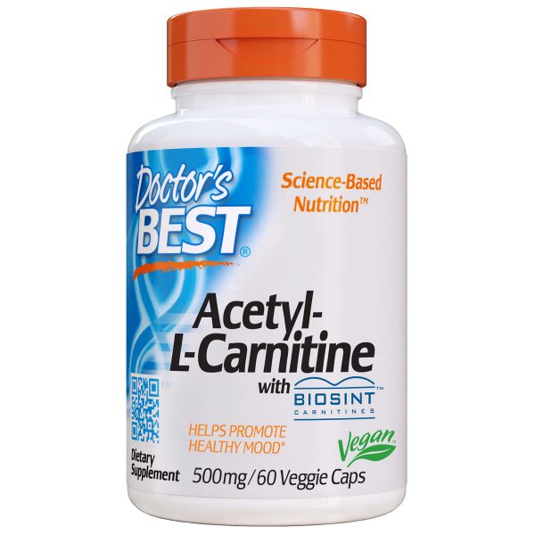 Acetyl L Carnitine 500mg Front 1