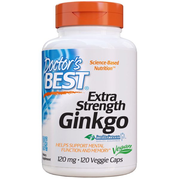 Extra Strength Ginkgo 120mg Front 1