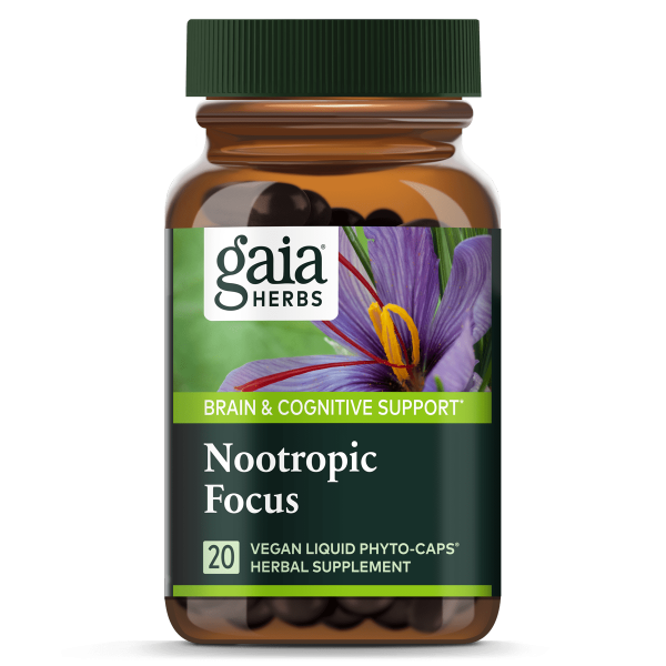 Nootropic Focus 20caps Front 2