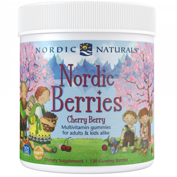 Nordic Berries Multivitamins cherry berry 120 chews Tub