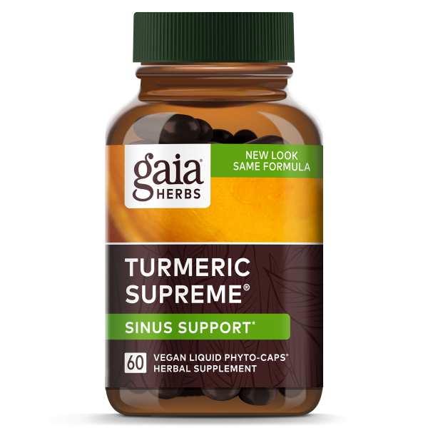 Turmeric Supreme Sinus 60ct Front