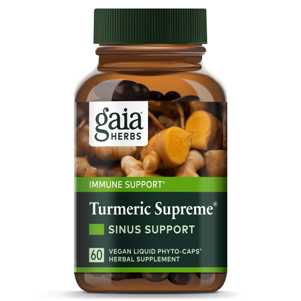 Turmeric Supreme Sinus Support 60caps Bottle 3
