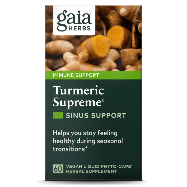 Turmeric Supreme Sinus Support 60caps Box Front 2