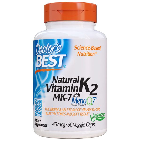 Vitamin K2 MenaQ7 45mcg Front