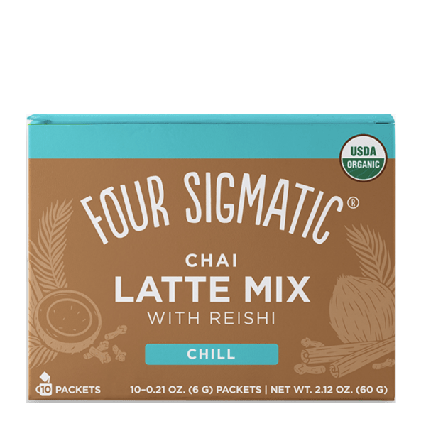Chai Latte Mix with Reishi front NEW