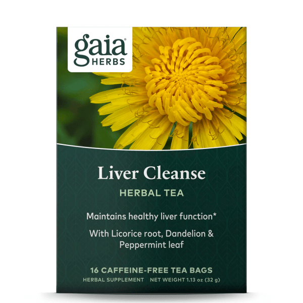 Gaia Liver Cleanse tea Front