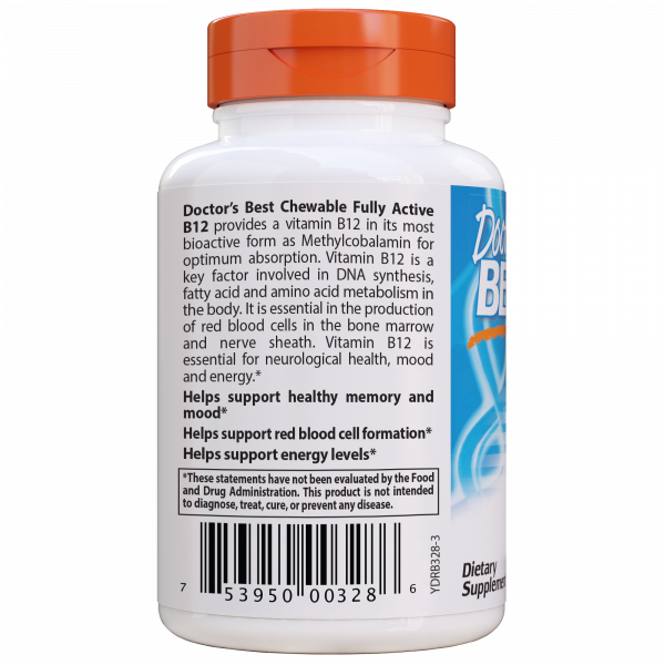 Chewable Fully Active B12 Side
