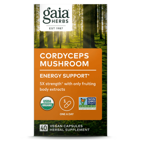 Gaia Cordyceps Mushroom box
